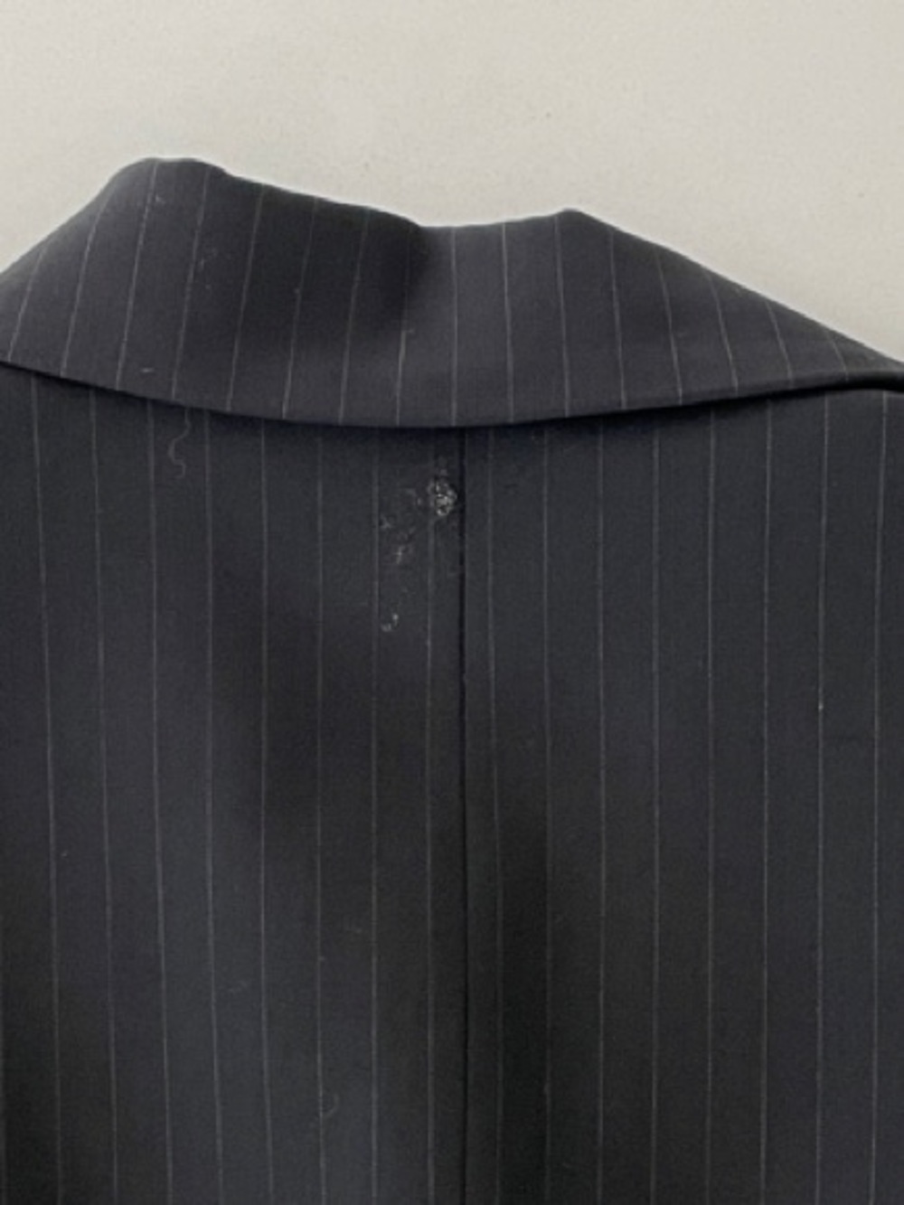 LORD & TAYLOR •Vintage New Wool Blend Black Pinstripe Blazer for Women • Size 12 - Picture 10 of 11